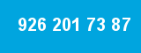 926 201 73 87 926 201 73 87